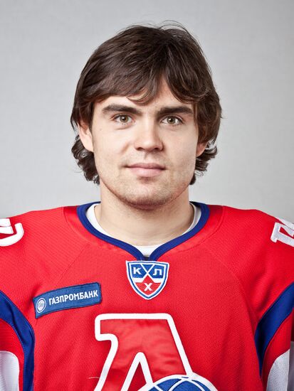 Lokomotiv Yaroslavl player Alexander Kalyanin