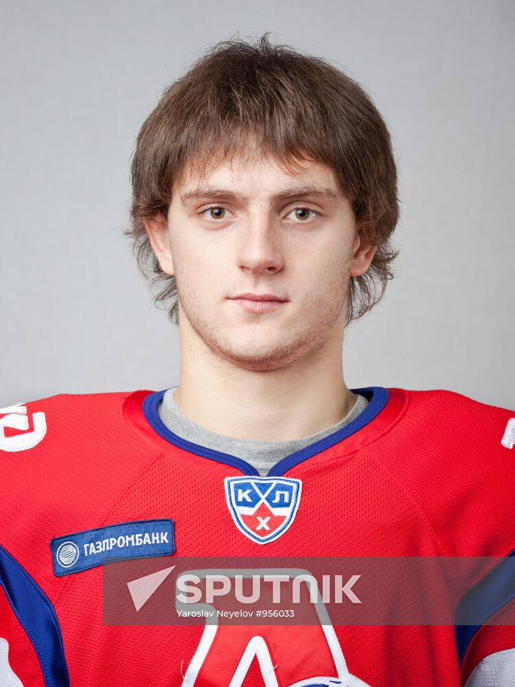 Lokomotiv Yaroslavl player Yury Urychev