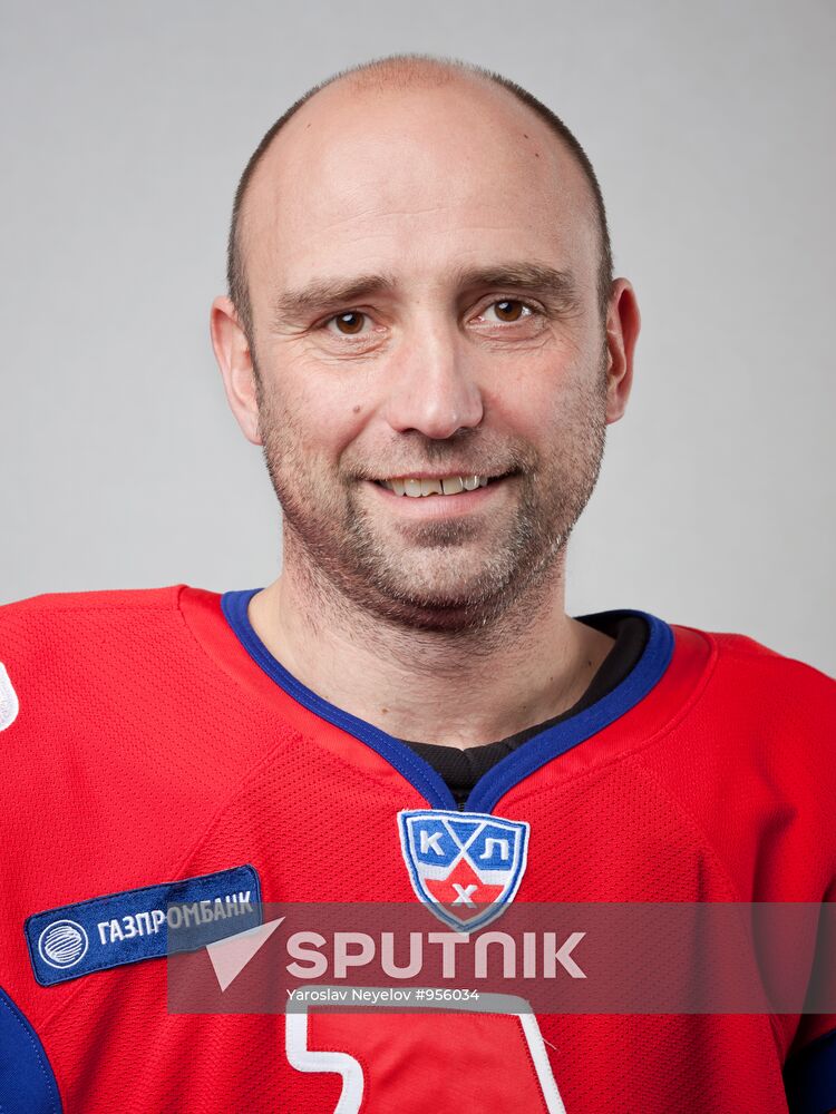 Lokomotiv Yaroslavl player Alexander Vyukhin