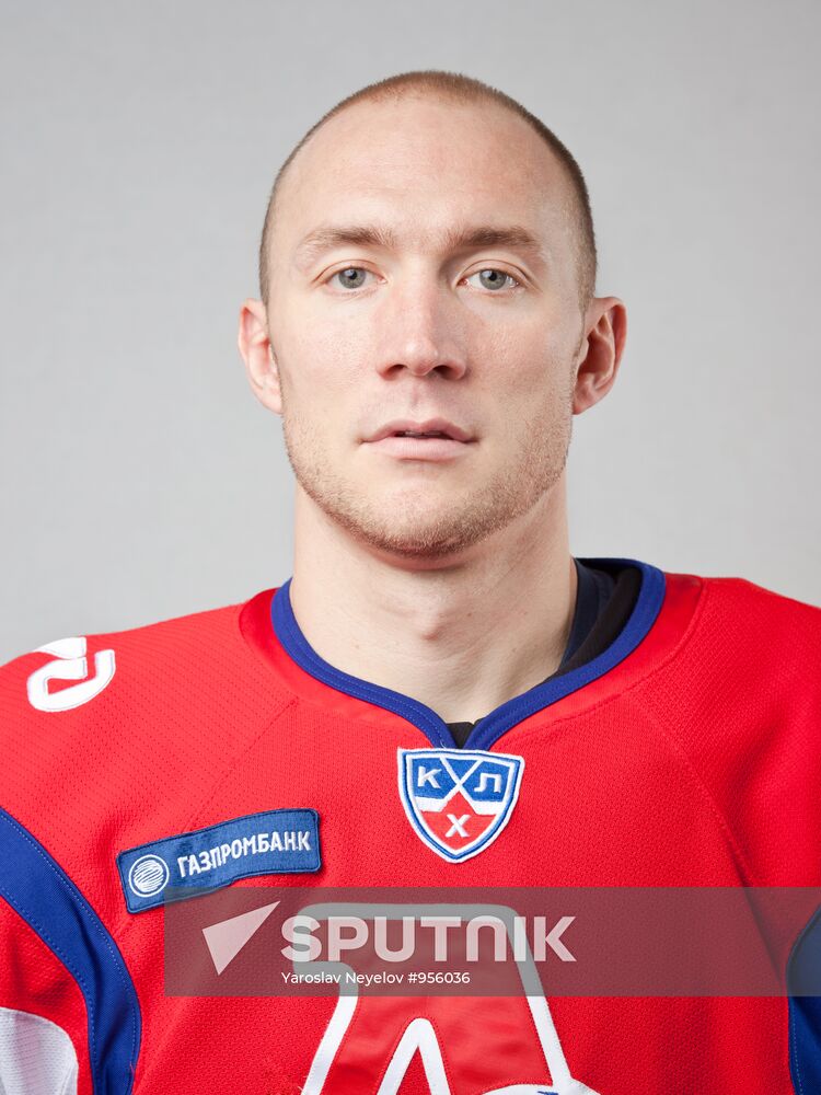 Lokomotiv Yaroslavl player Karel Rachunek