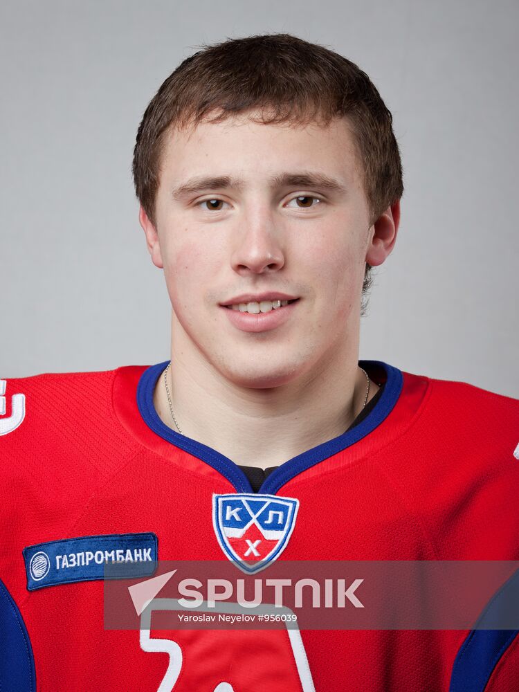 Lokomotiv Yaroslavl player Sergei Ostapchuk