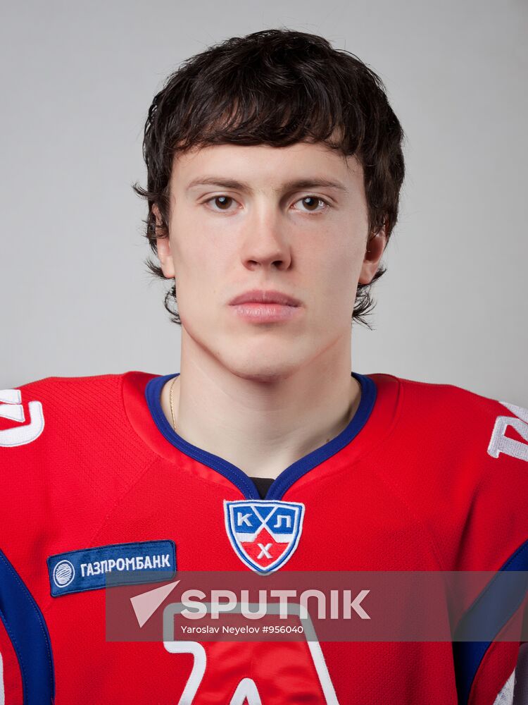 Lokomotiv Yaroslavl player Andrei Kiryukhin