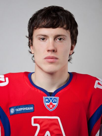 Lokomotiv Yaroslavl player Andrei Kiryukhin