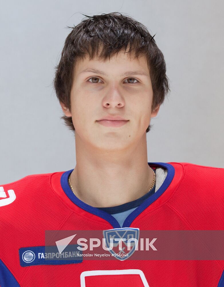 Lokomotiv Yaroslavl player Mixim Shuvalov