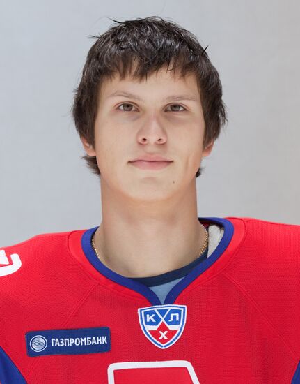 Lokomotiv Yaroslavl player Mixim Shuvalov