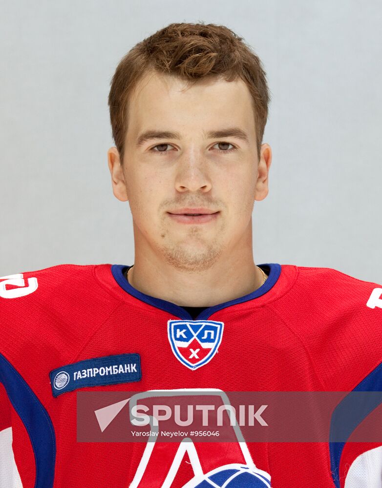 Lokomotiv Yaroslavl player Nikita Klyukin.
