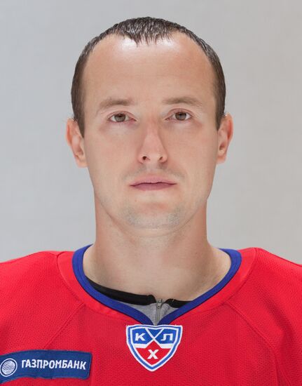 Lokomotiv Yaroslavl player Pavel Trakhanov.