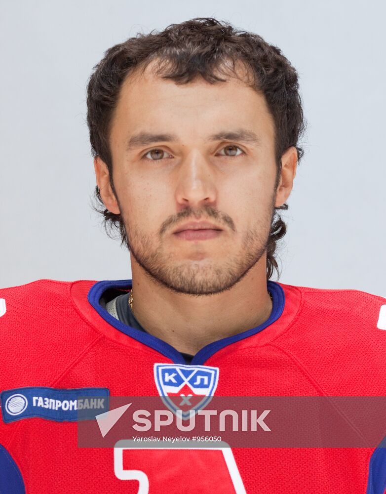 Lokomotiv Yaroslavl player Mikhail Balandin