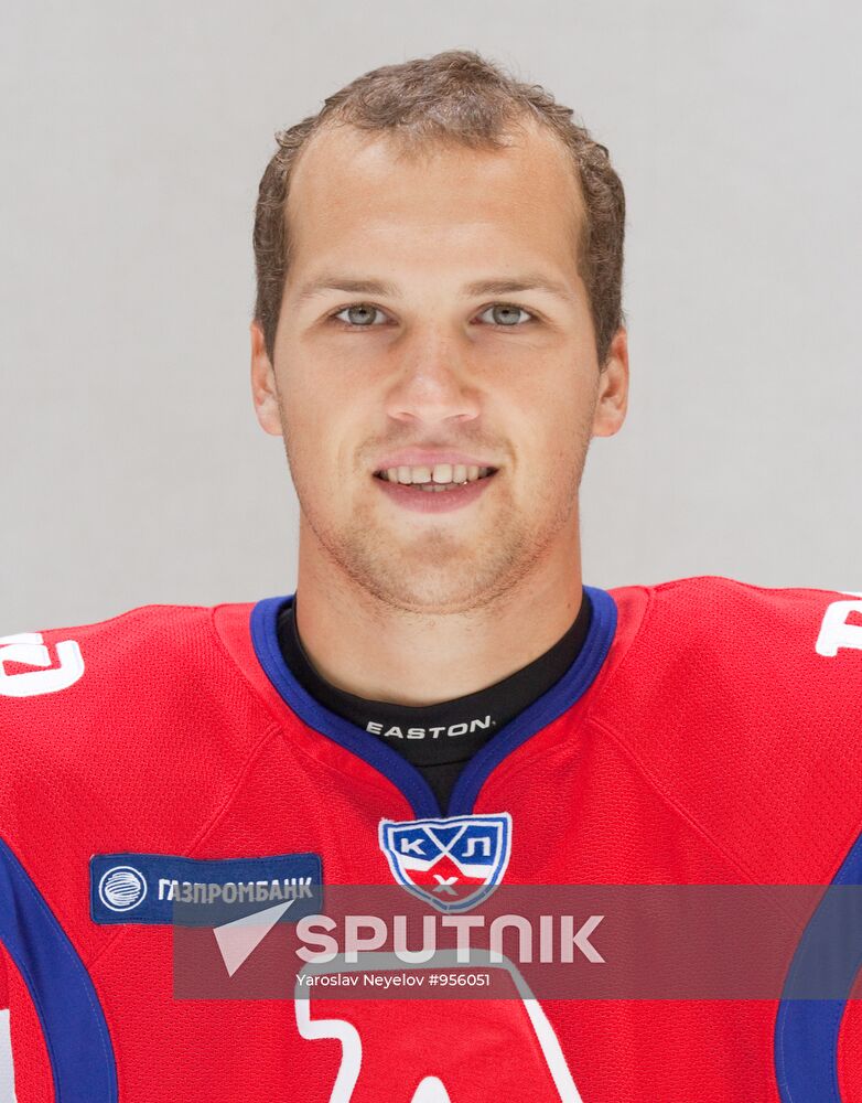 Lokomotiv Yaroslavl player Gennady Churilov