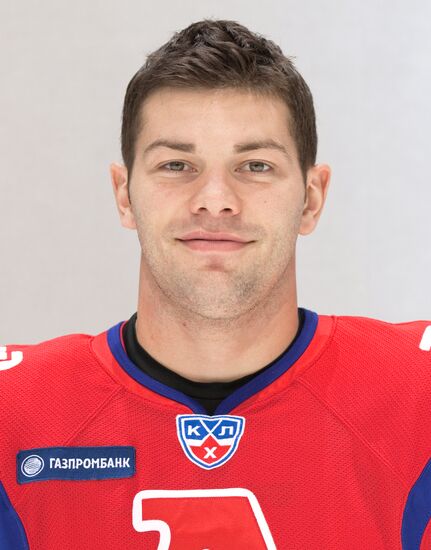 Lokomotiv Yaroslavl player Vitaly Anikeyenko