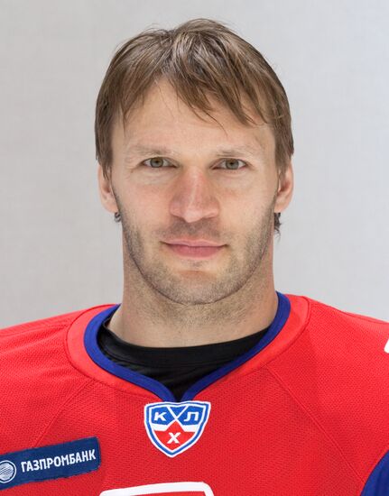 Lokomotiv Yaroslavl player Karlis Skrastins