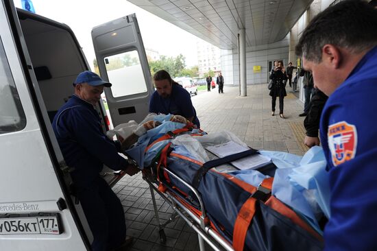 Injured in plane crash near Yaroslavl taken to hospital