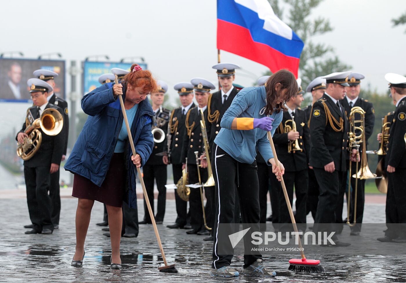 Danish Queen Margrethe II & Prince Consort Henrik in Petersburg