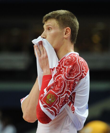 Basketball. European Championships. Match Finland - Russia