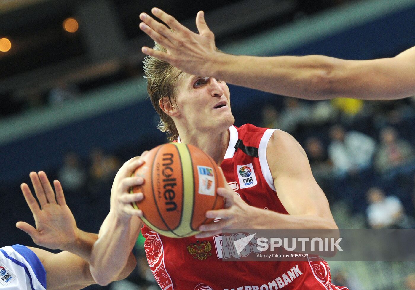 Basketball. European Championships. Match Finland – Russia