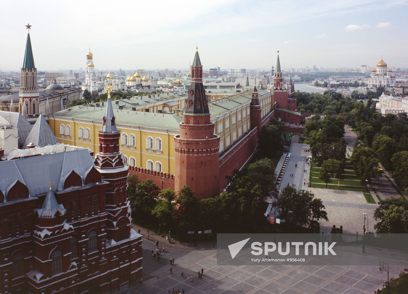 History Museum and Moscow Kremlin