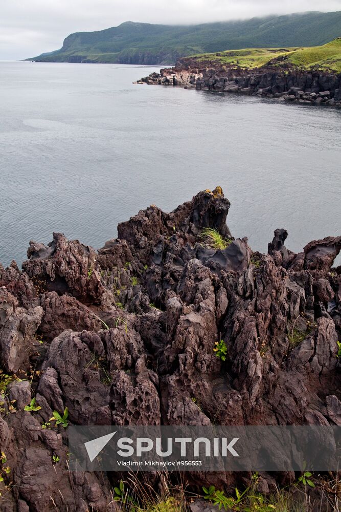 Regions of Russia: Kuril Islands, Iturup Island