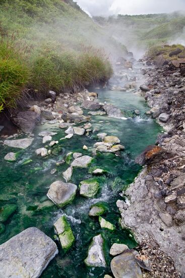 Regions of Russia. Kuril Islands. Iturup island