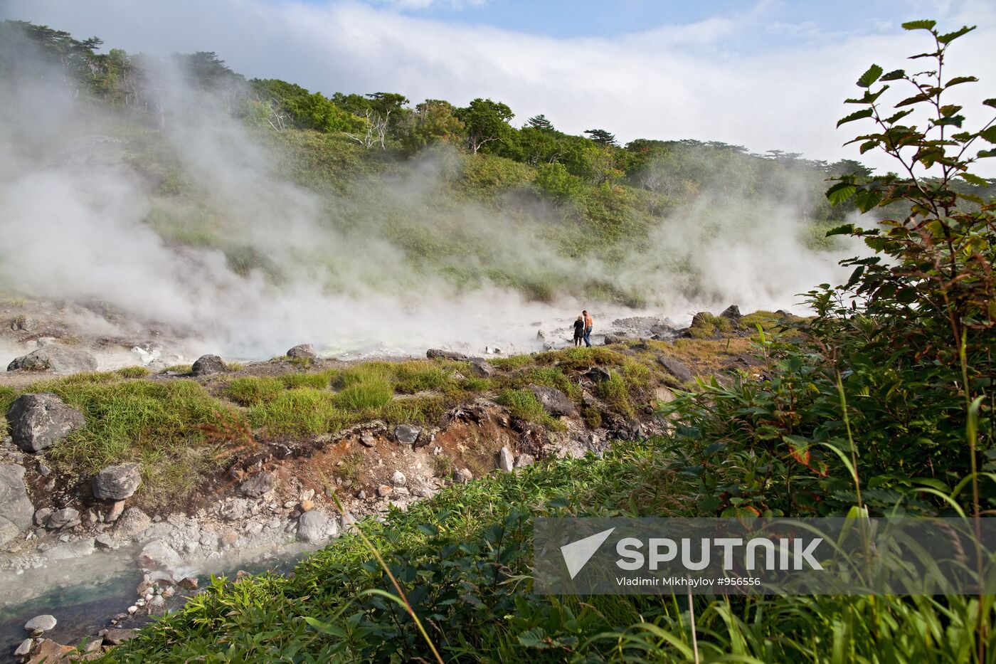 Regions of Russia. Kuril Islands. Iturup island