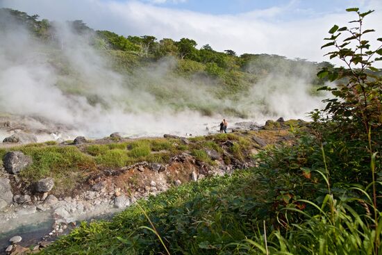 Regions of Russia. Kuril Islands. Iturup island