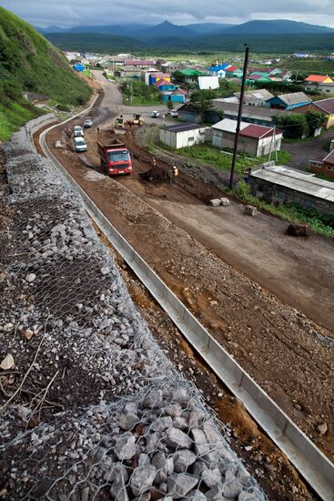 Regions of Russia. Kuril Islands. Iturup island