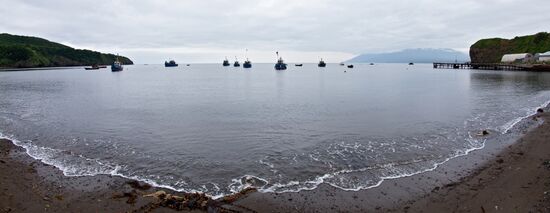 Regions of Russia. Kuril Islands. Iturup island