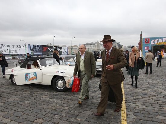 From the Past to the Future motor rally