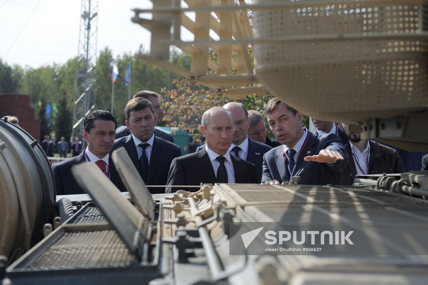 Vladimir Putin's trip to Urals Federal District