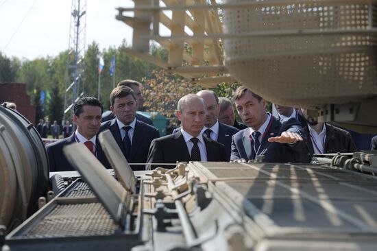 Vladimir Putin's trip to Urals Federal District