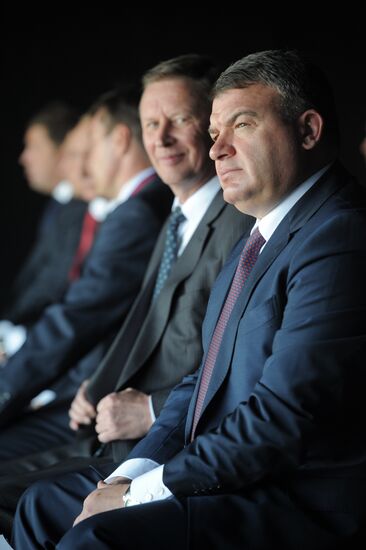 Anatoly Serdyukov and Sergei Ivanov