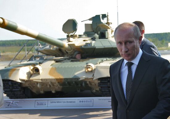 Vladimir Putin visits Urals Federal District