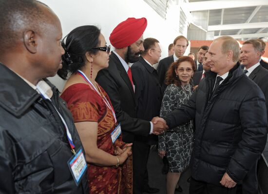 Vladimir Putin visits Urals Federal District