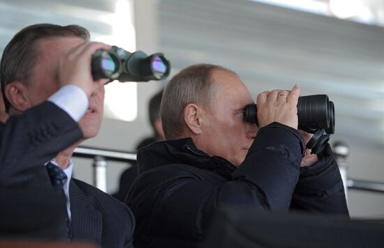 Vladimir Putin visits Urals Federal District