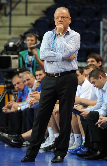 Basketball European Championships. Match Spain - Serbia