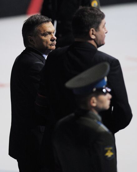 Last respects for Lokomotiv hockey team at Arena 2000