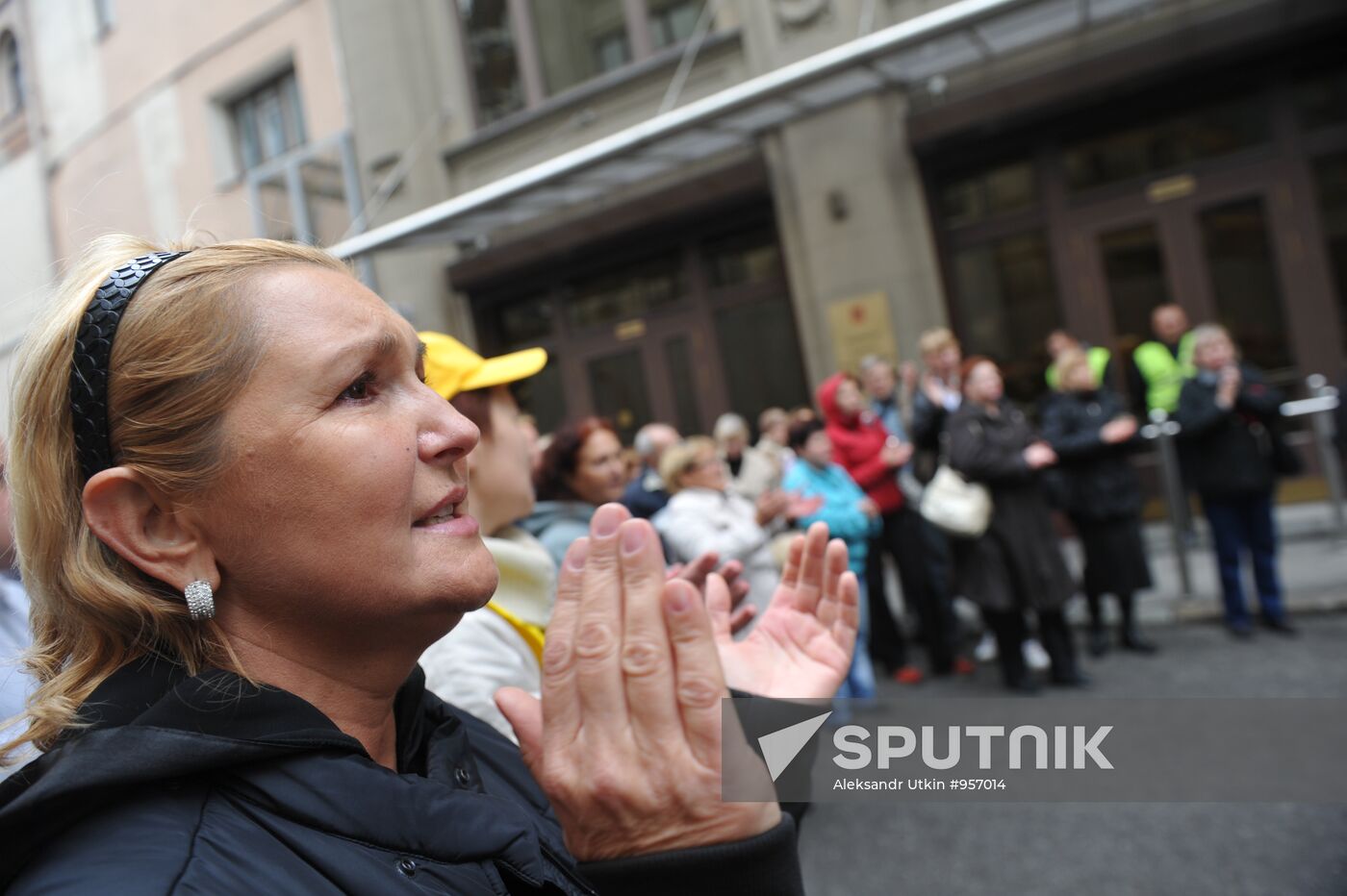 Action of cheated investors in Moscow