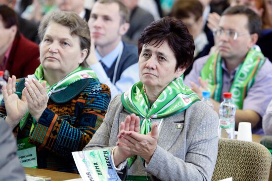 16th congress of Yabloko party