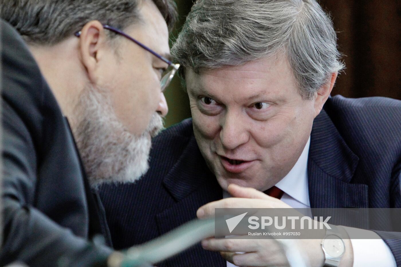 Igor Artemyev and Grigory Yavlinsky