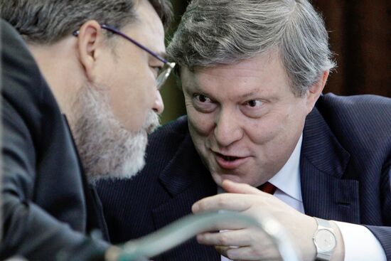 Igor Artemyev and Grigory Yavlinsky
