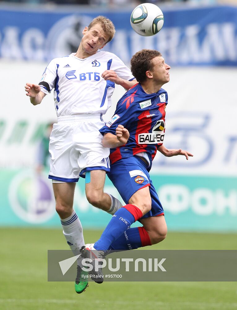 Football. RFPL. Match CSKA - Dinamo