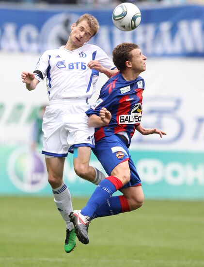 Football. RFPL. Match CSKA - Dinamo