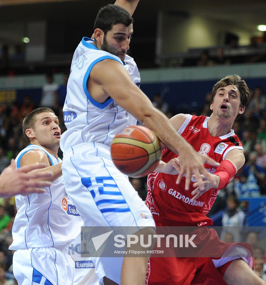 EuroBasket 2011. Greece vs. Russia