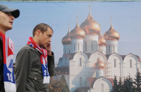 Last farewell to hockey players of Lokomotiv Yaroslavl