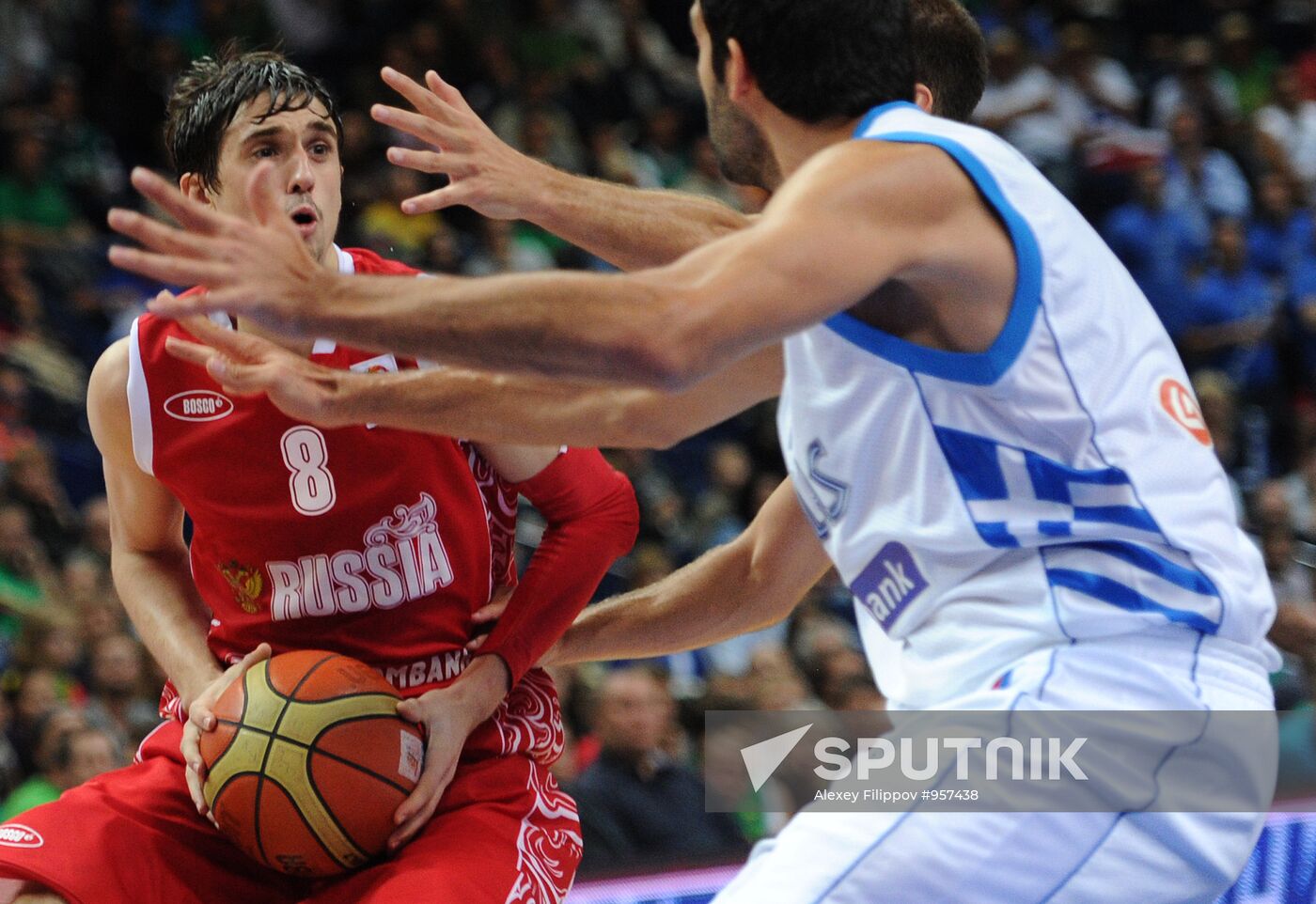 EuroBasket 2011. Greece vs. Russia