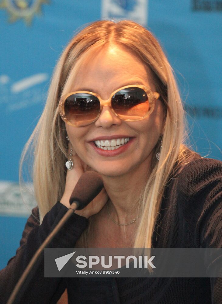 Ornella Muti holds news conference at Pacific Meridian festival