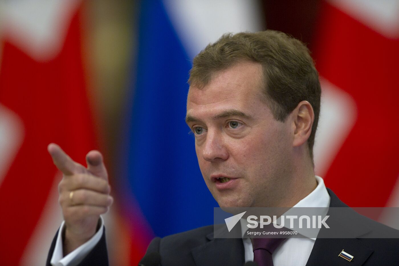 Russian President Dmitry Medvedev