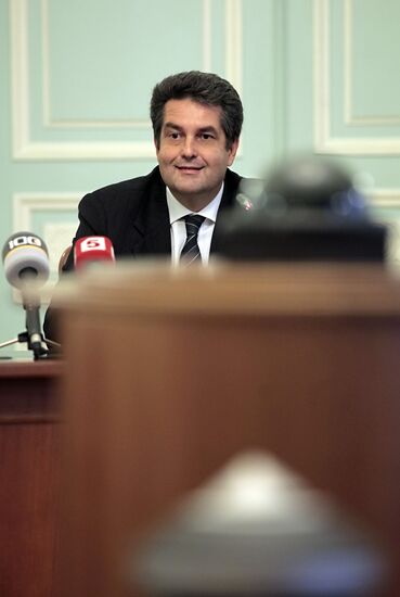 News conference by NWFD's presidential envoy Nikolai Vinnichenko