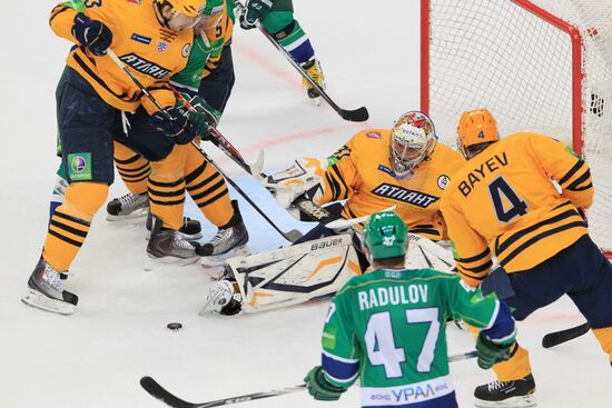 Ice hockey. CHL. Match Salavat Yulayev - Atlant