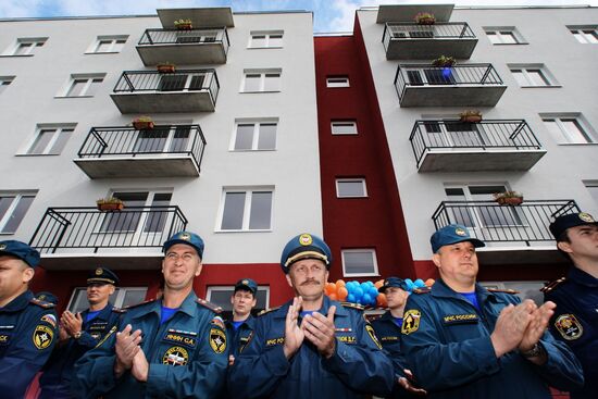 New residential building for MChS workers in Kaliningrad