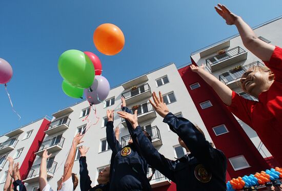 New residential building for MChS workers in Kaliningrad